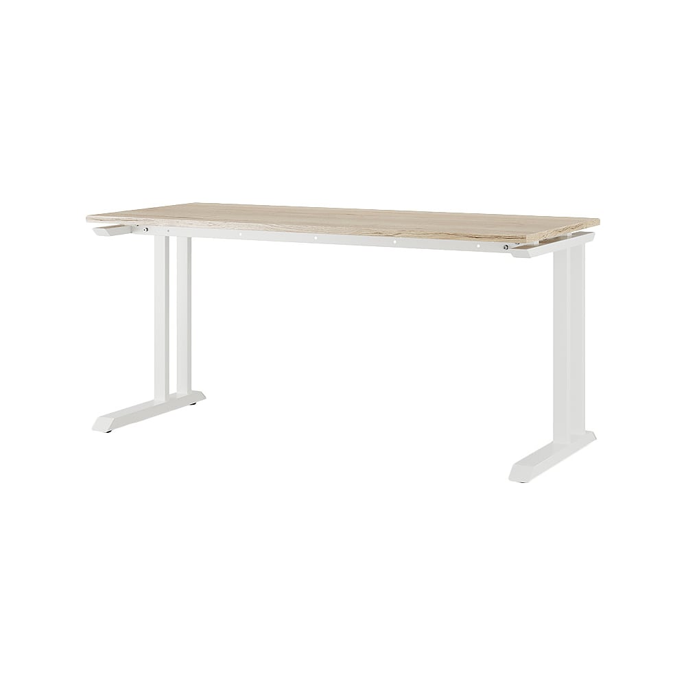 Стол офисный Kobor L1-160/80 white/natural 212058