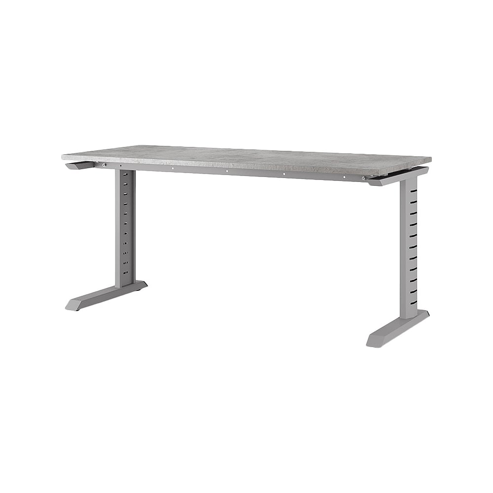 Стол офисный Kobor L2-180/80 aluminum/chicago 212329