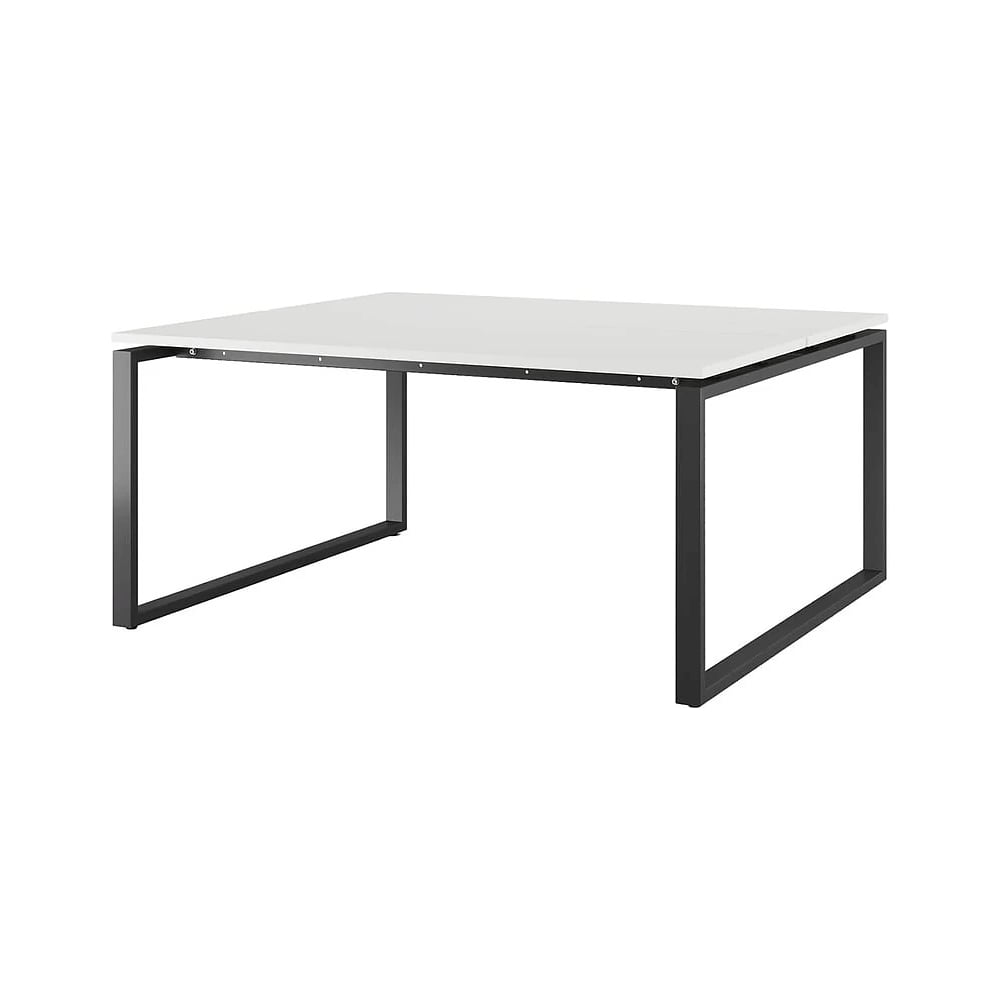 Стол офисный Kobor O1/2-160/160 black/premium 216675