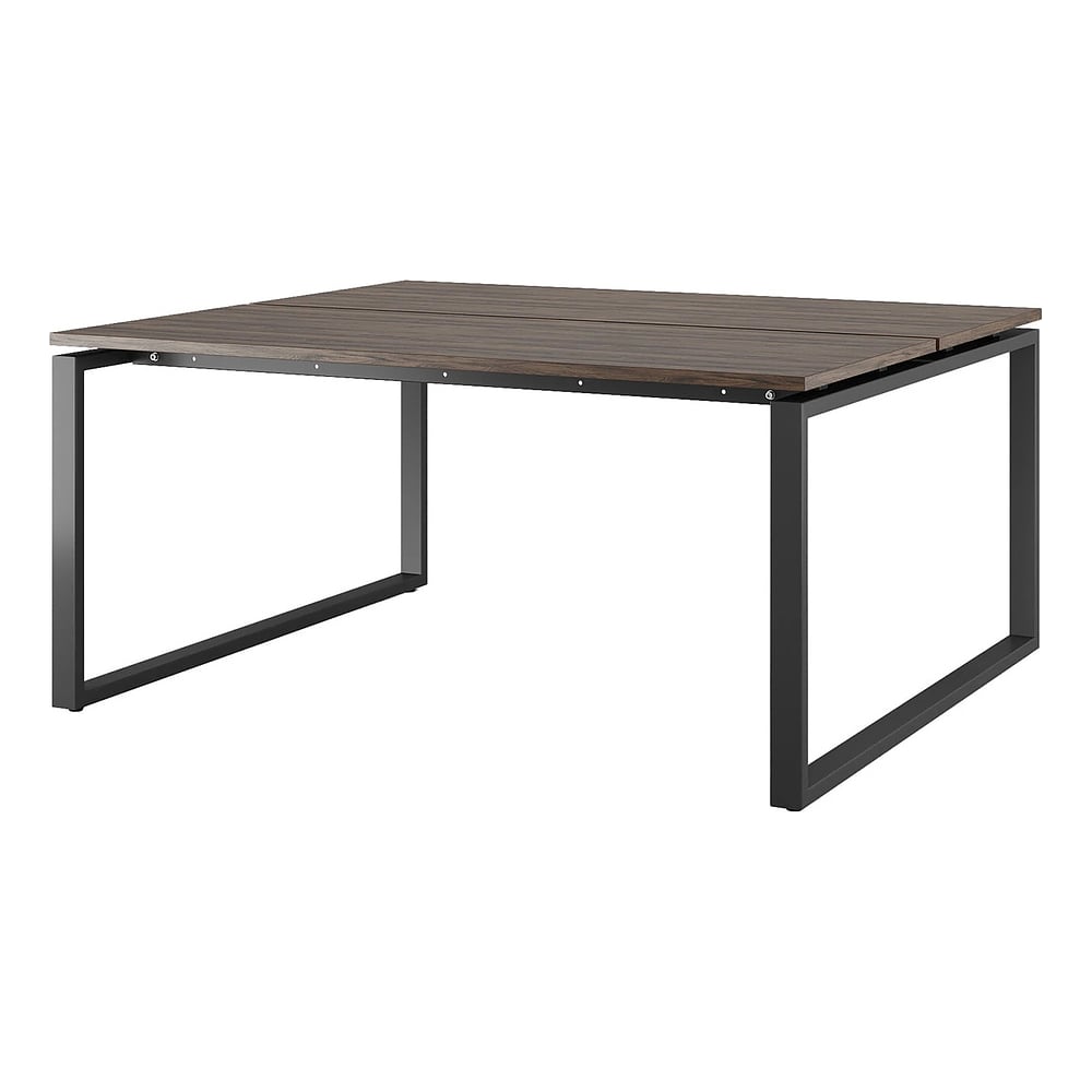 Стол офисный Kobor O1/2-160/140 black/charlston 216752