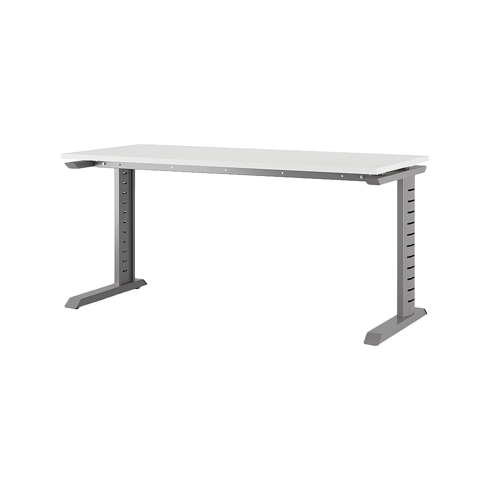 Стол офисный Kobor L2-80/60 aluminum/premium 212289