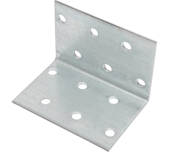 Изображение товара Крепежный равносторонний уголок РемоКолор KUR 2 мм, 40x40x60 мм 710-2046