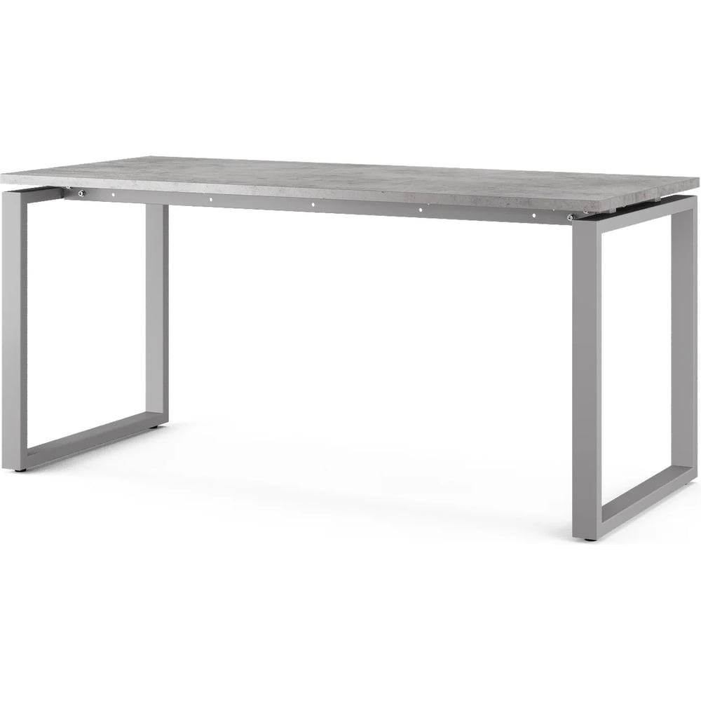 Стол офисный Kobor O1-160/80 aluminum/chicago 213160