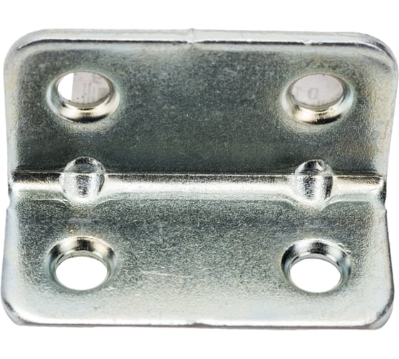 Изображение товара Мебельный оцинкованный уголок РемоКолор 22x22x40 мм 71-0-024