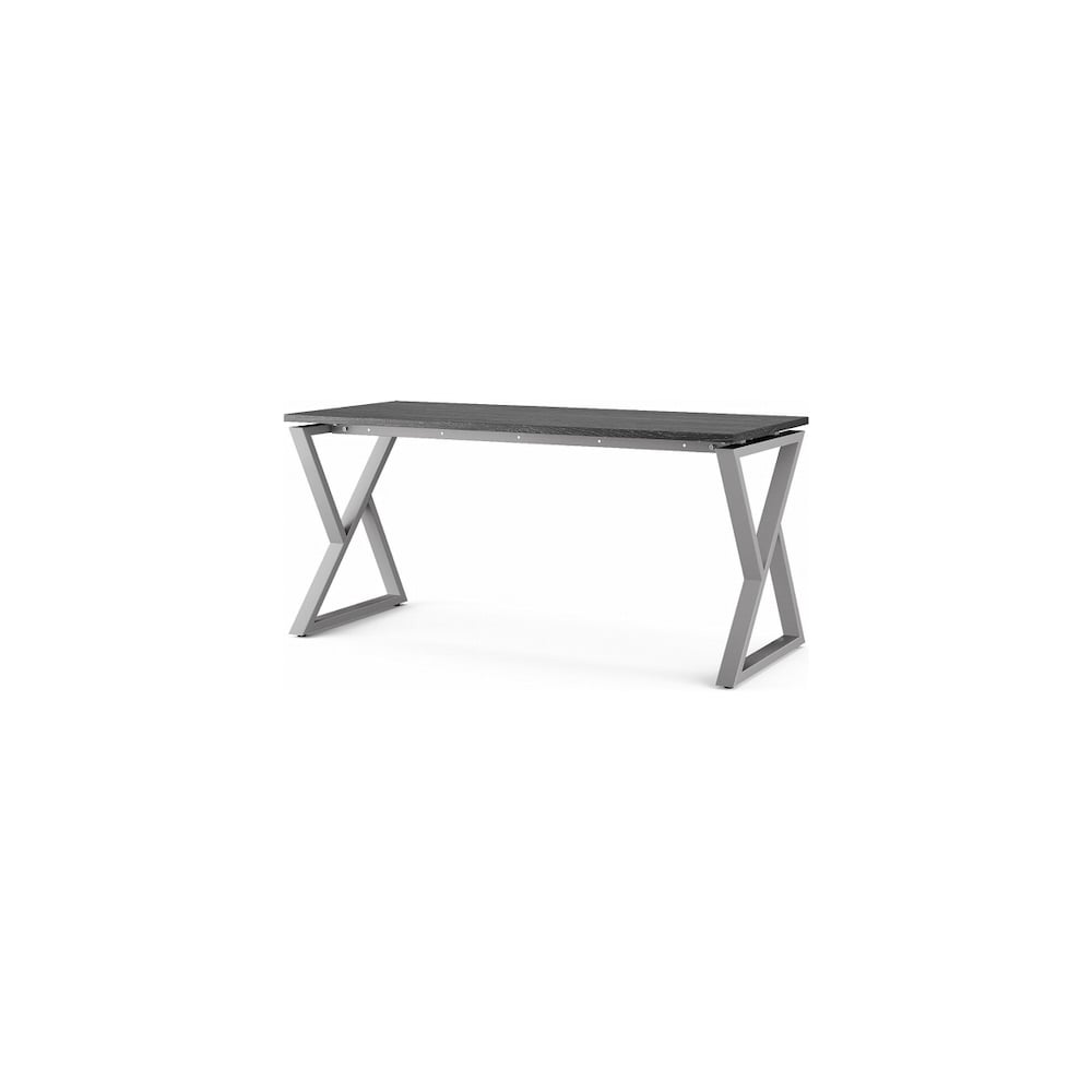 Стол офисный Kobor W-180/70 aluminum/wood 211511