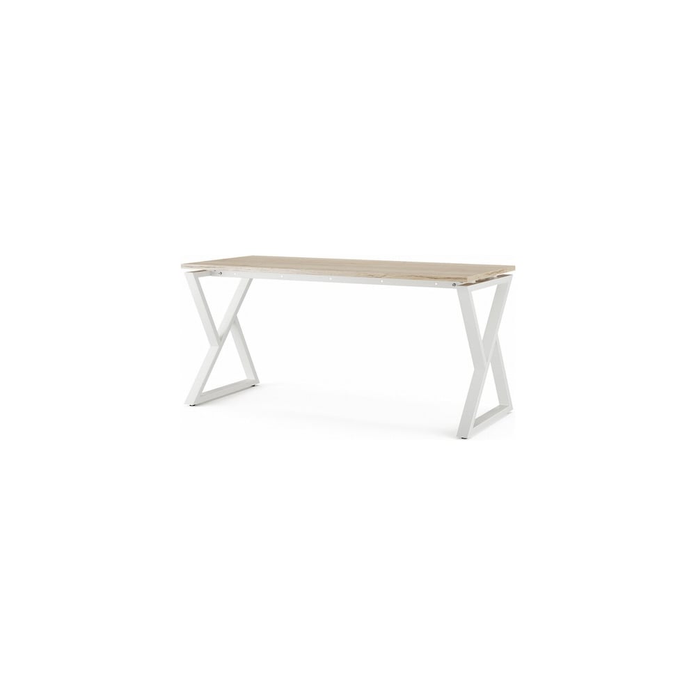 Стол офисный Kobor W-100/60 white/natural 211625