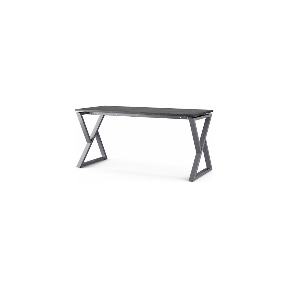 Стол офисный Kobor W-180/70 graphite/wood 211407