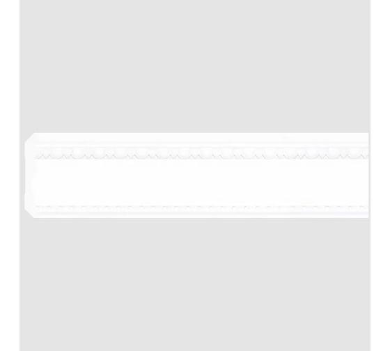 Изображение товара Карниз Cosca Decor интерьерный багет, 60 мм, белый матовый СПБ051734