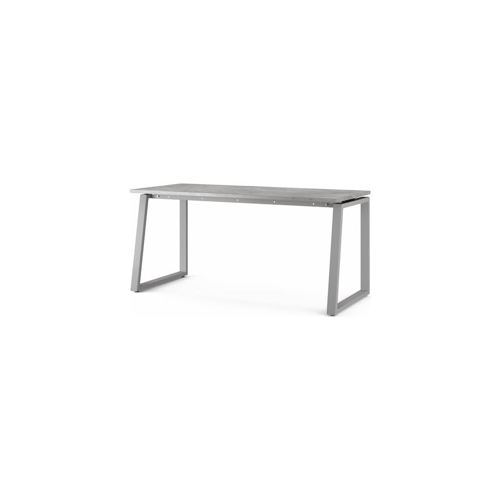 Стол офисный Kobor TS1-80/70 aluminum/chicago 215229