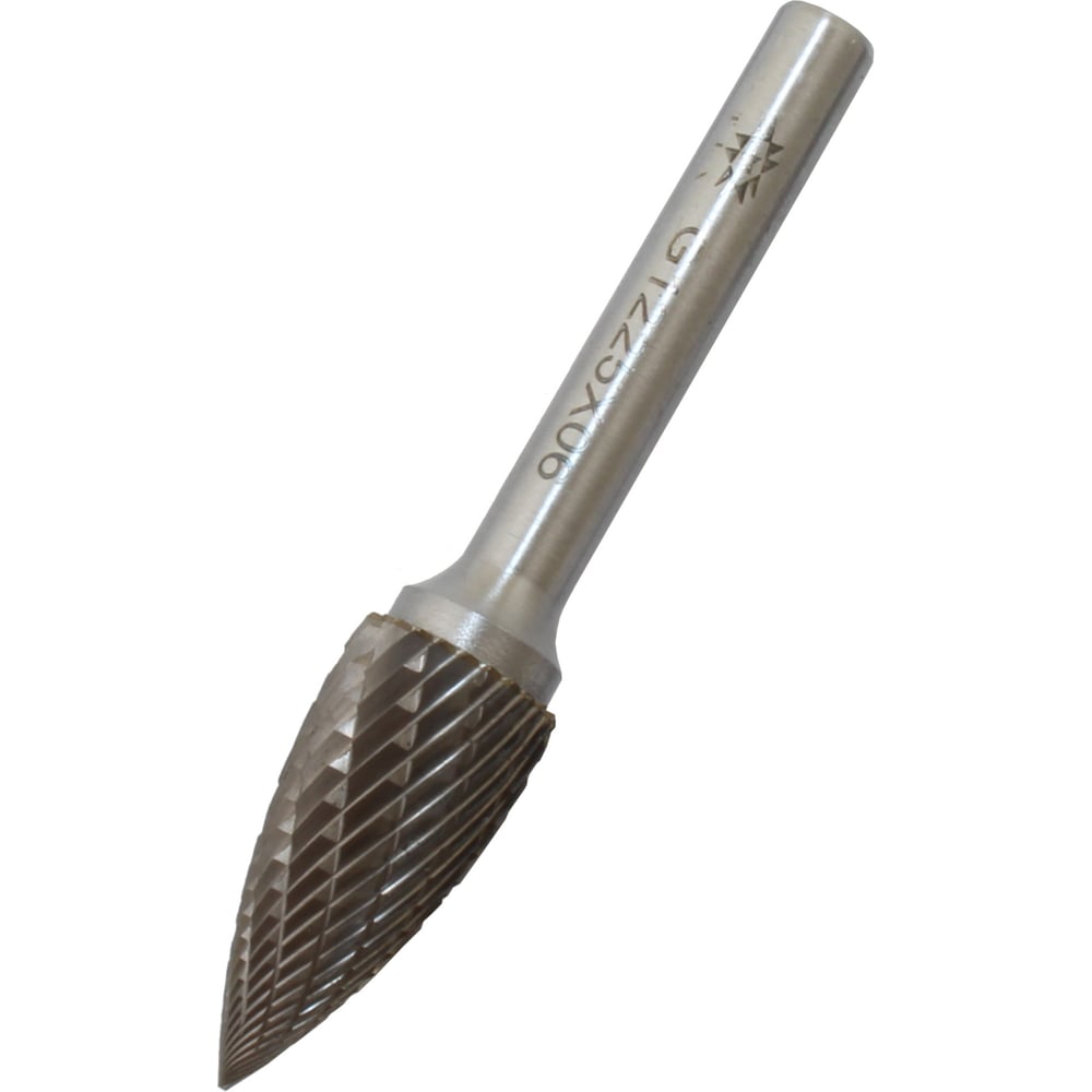 Борфреза тв.спл. сфероконич. с заостренным концом TLX d12х25х6х65 Х-образн. насечкаG12 2506 76936