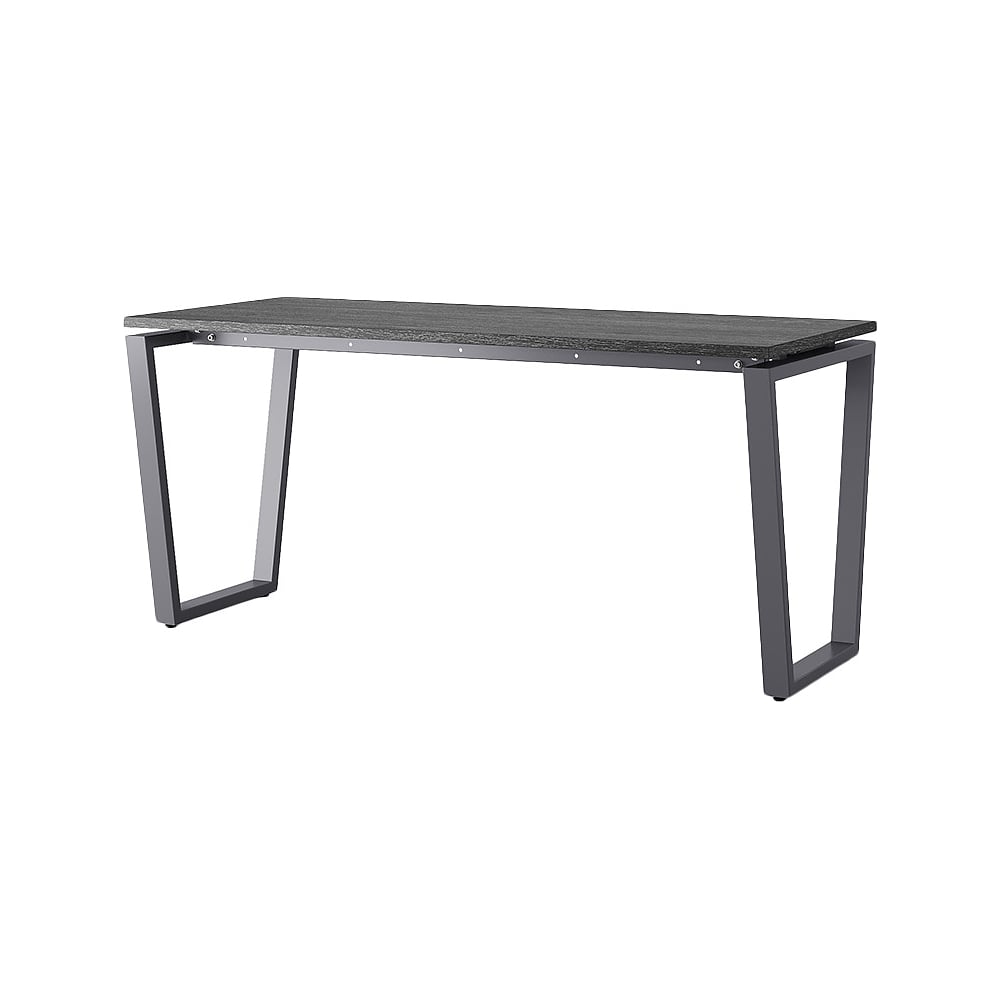 Стол офисный Kobor OTR-160/70 graphite/wood 214318