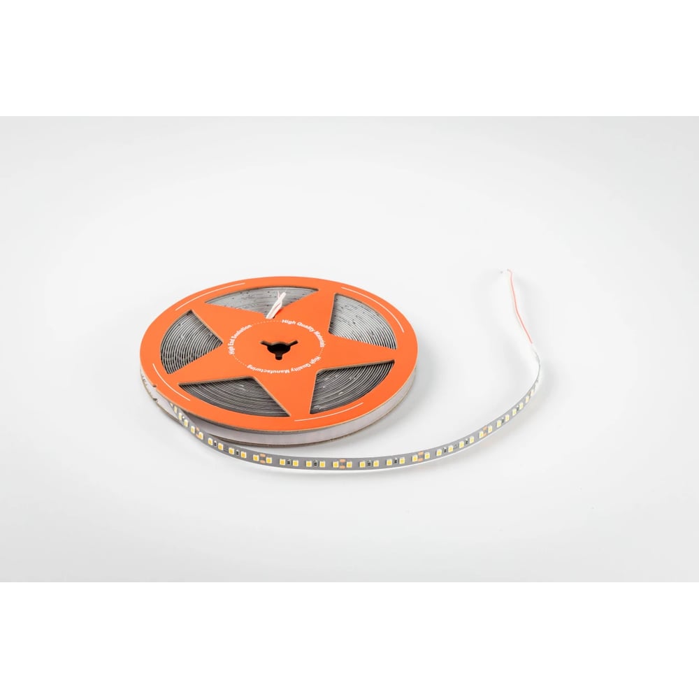 Светодиодная лента ЛЭД ПРОФИSMD-X144-8mm 24V Warm3000 (10 W/m, IP20, 10m) LUX LP-LUX-30