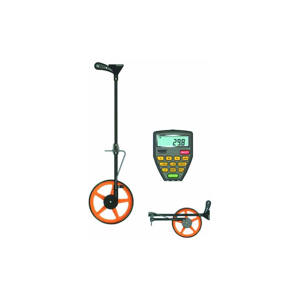 Приборы измерители расстояния Vogel цифровые, IP51 999.999m, точн.0,1m диам. 318mm IP51 складные 140210