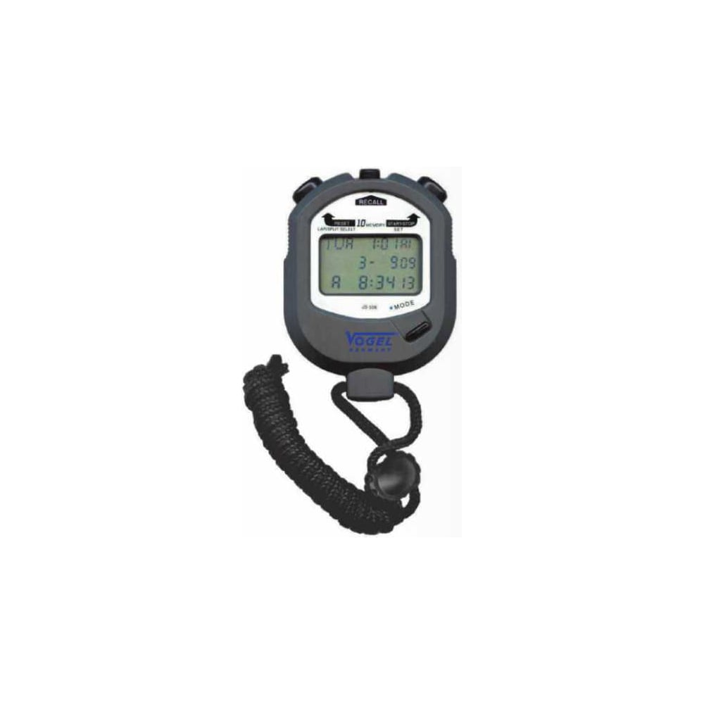 Секундомеры цифровые Vogel 9h/59min/59,99c, 7 цифр, IP54 580506