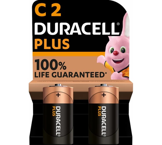 Изображение товара Щелочные батарейки Duracell Plus С 1,5v LR14 MN1400, Б0056038