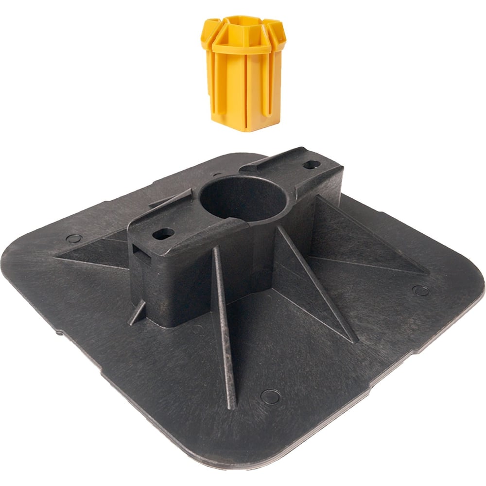 Опора кровельная CABLIDERTRAYS ОКК-225 (комплект 2) с коннектором, с защитой от ультрафиолета, ОКК-225-2