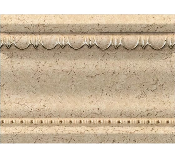 Изображение товара Карниз Cosca Decor 80 мм, интерьерный багет, мрамор СПБ057599