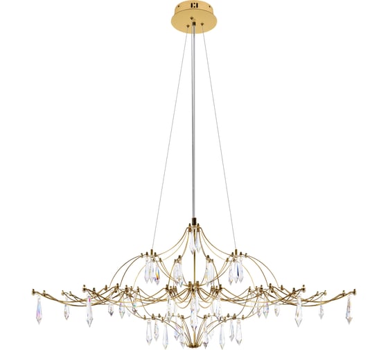 Изображение товара Подвесная светодиодная люстра LOFT IT Mira 10587/1000 Gold Asfour