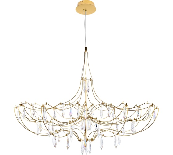 Изображение товара Подвесная светодиодная люстра LOFT IT Mira 10589/900 Gold Asfour
