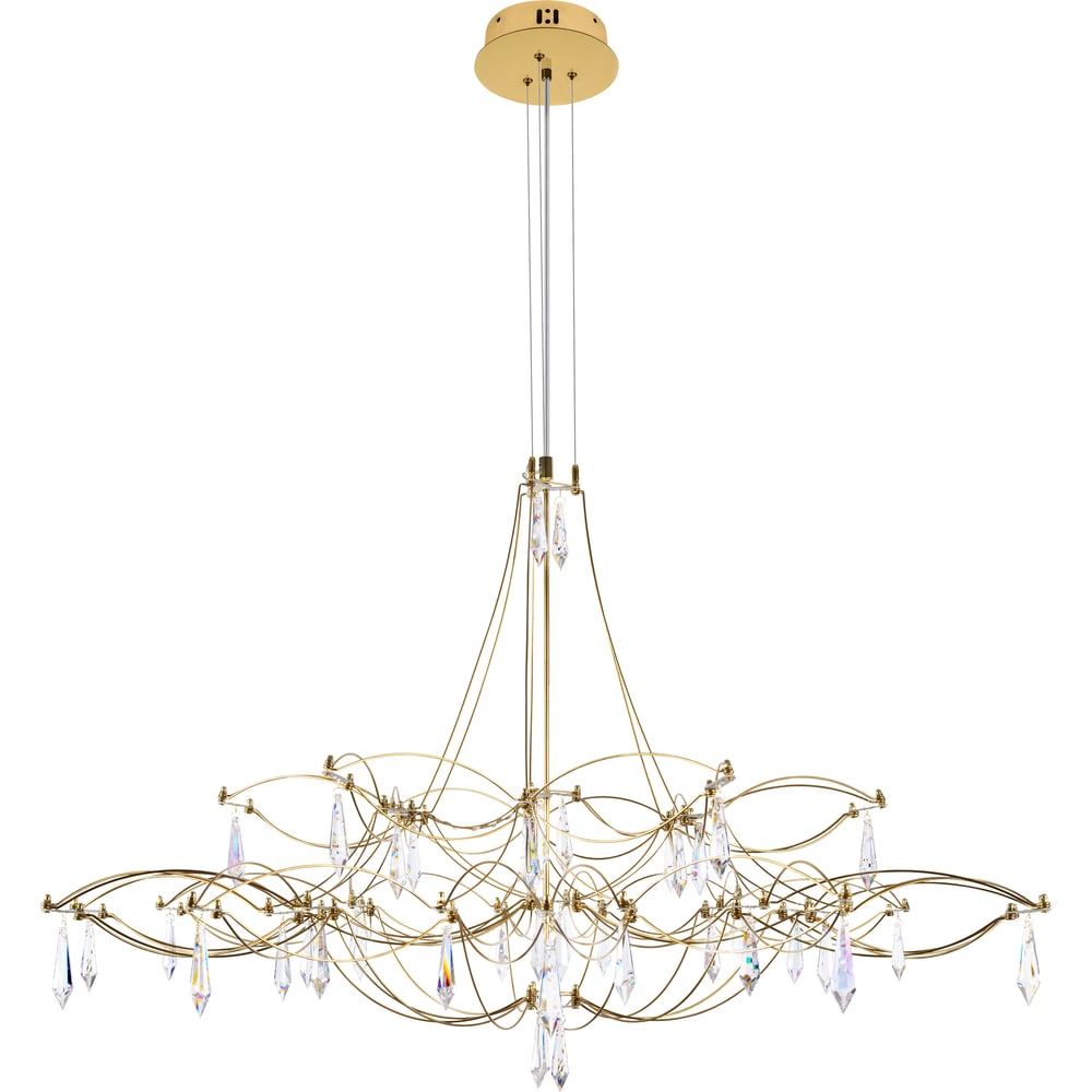 Подвесная светодиодная люстра LOFT IT Mira 10590/1000 Gold Asfour