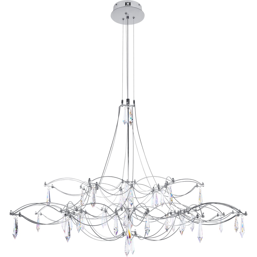 Подвесная светодиодная люстра LOFT IT Mira 10590/1000 Silver Asfour