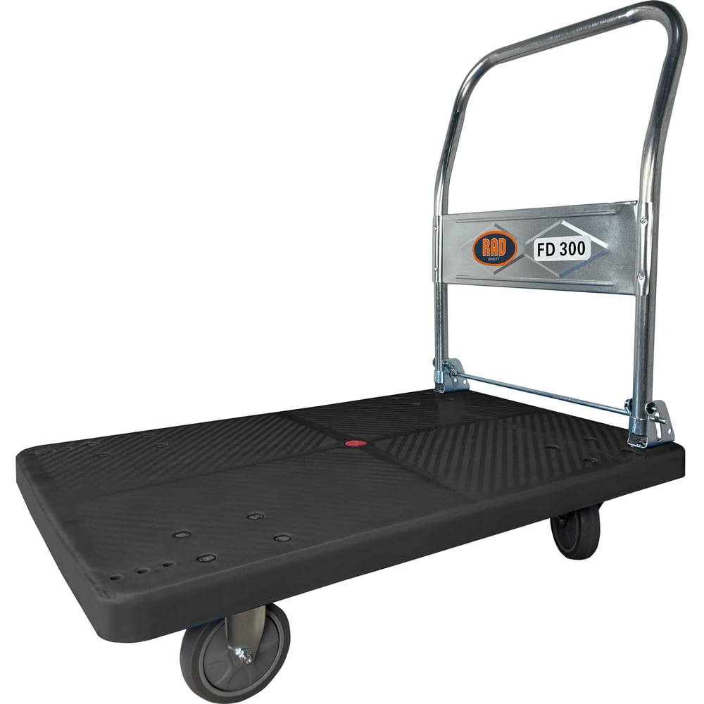 Тележка платформенная RAD FD 300 (900х600) черная 71072428