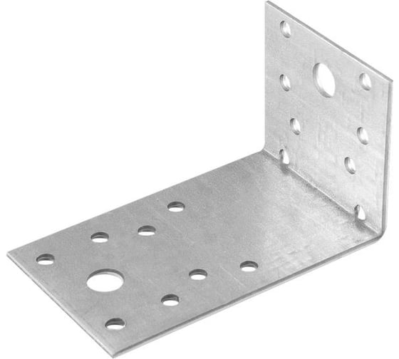 Изображение товара Крепежный асимметричный уголок РемоКолор KUAS 2 мм, 145x55x65 мм 710-0215