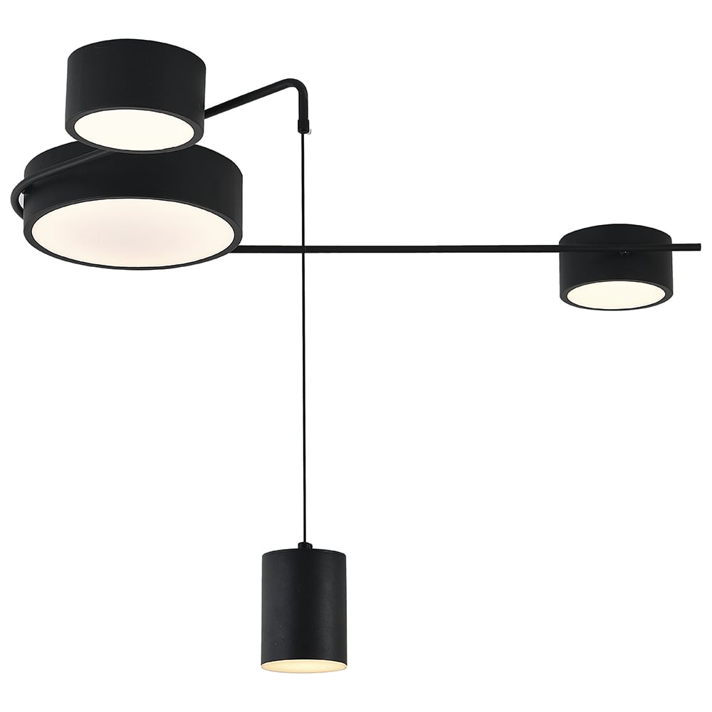 Люстра INDIGO 14028/4С Black V000162L
