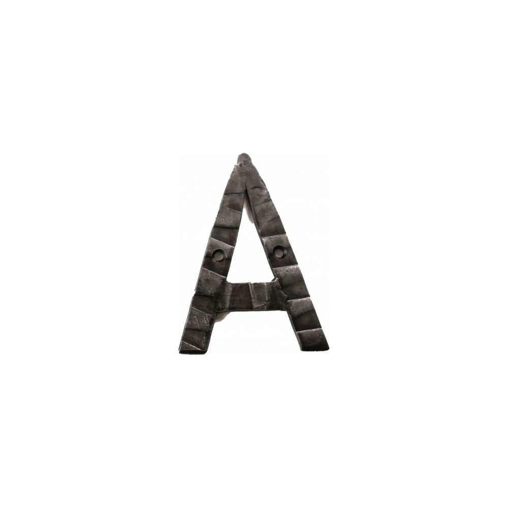 Изображение товара Буква А Covali 15 см HC-810 черный металл