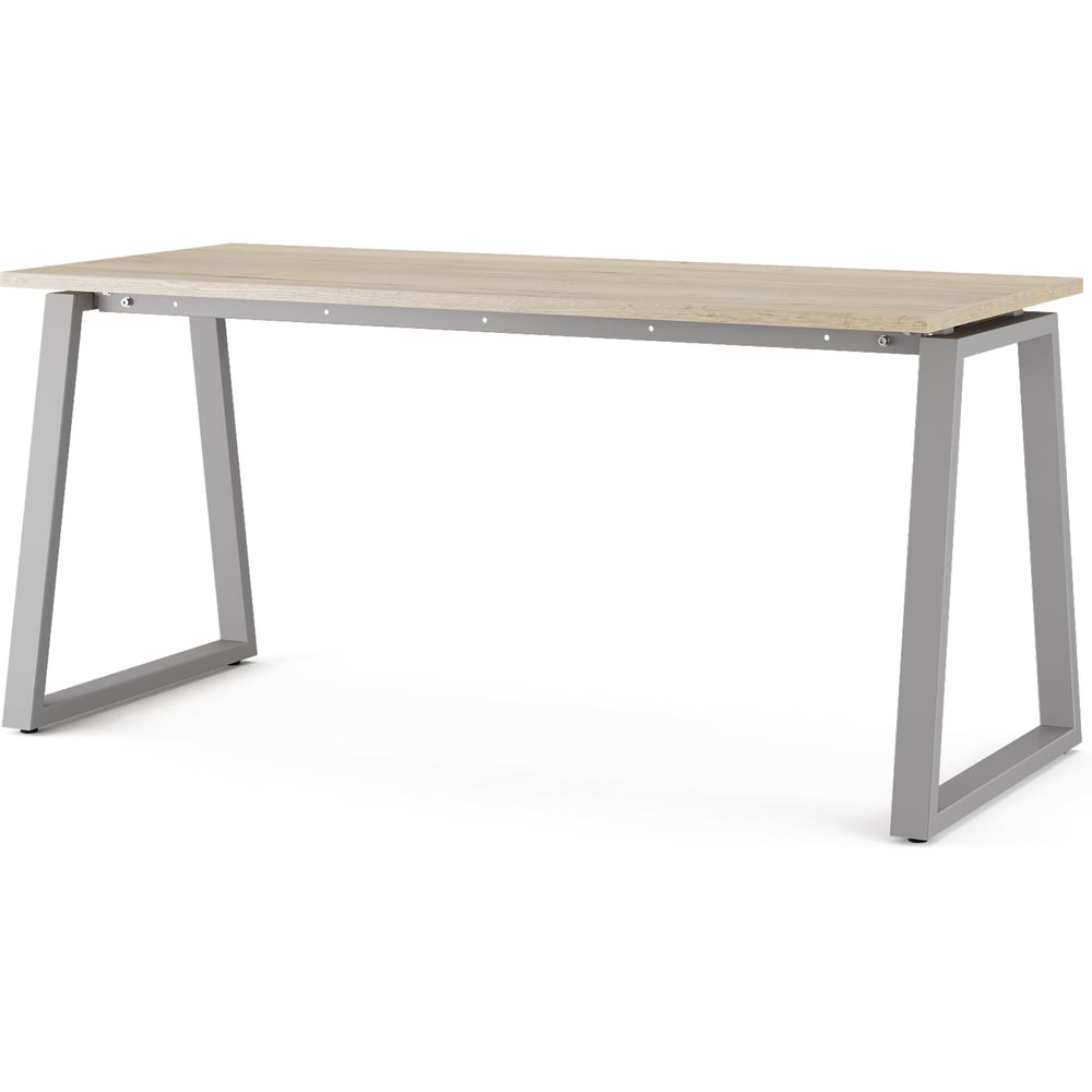 Стол офисный Kobor TR-80/60 aluminum/natural 214016
