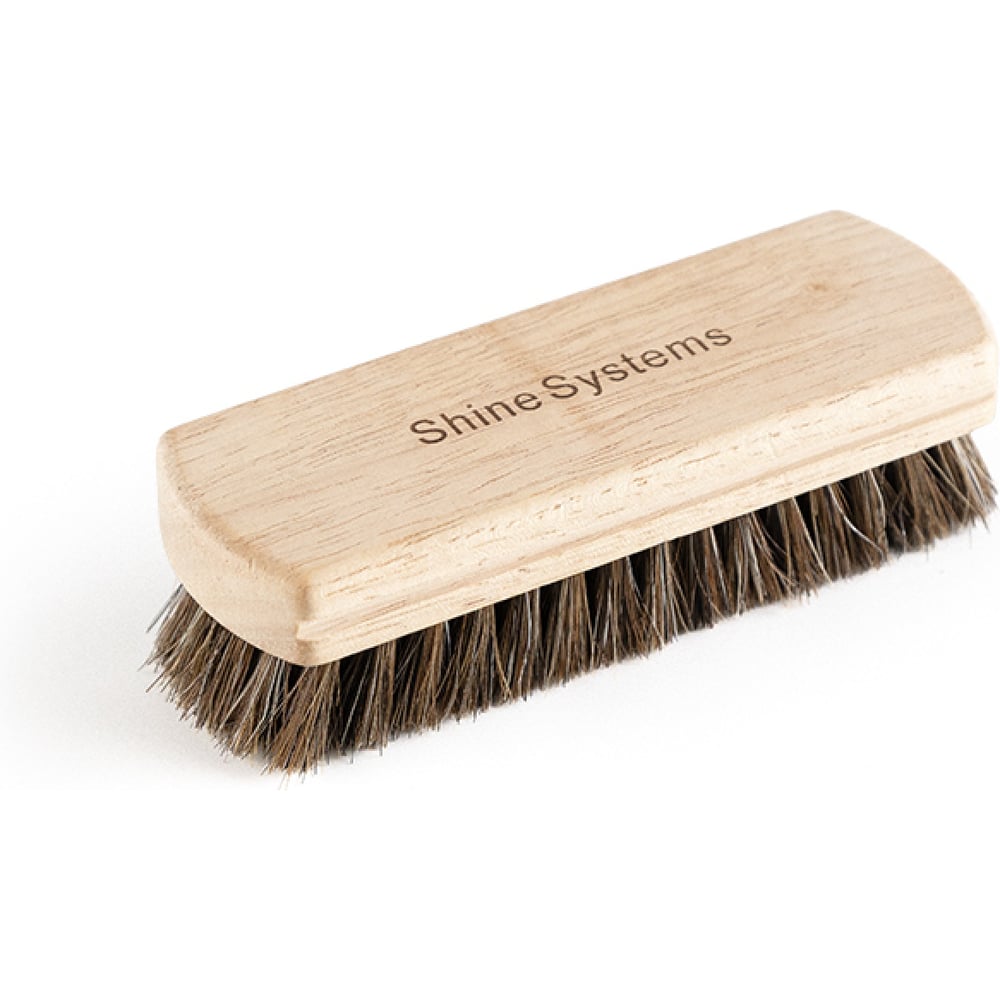 Деликатная щетка с конским волосом Shine systems Soft Touch Brush SS986
