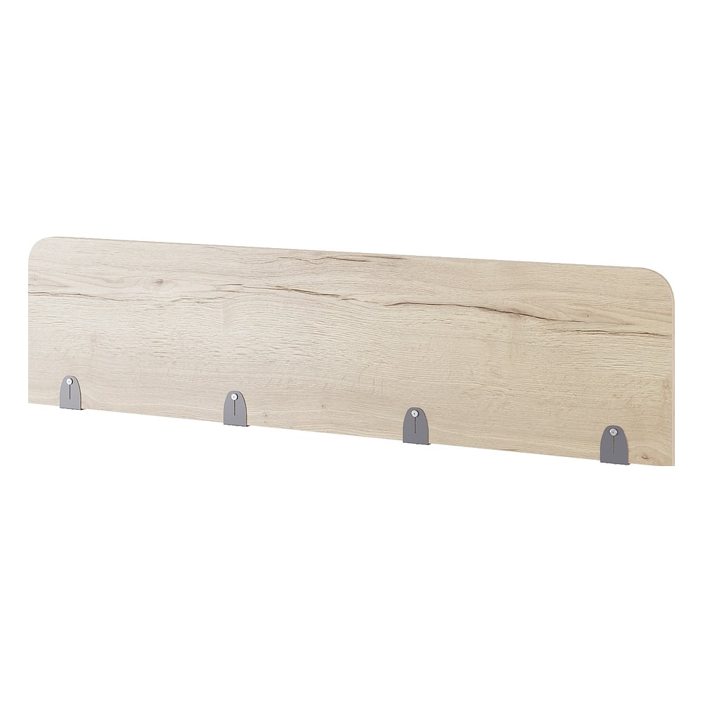 Верхний экран-перегородка Kobor ЛДСП EV-100 graphite/natural 230050