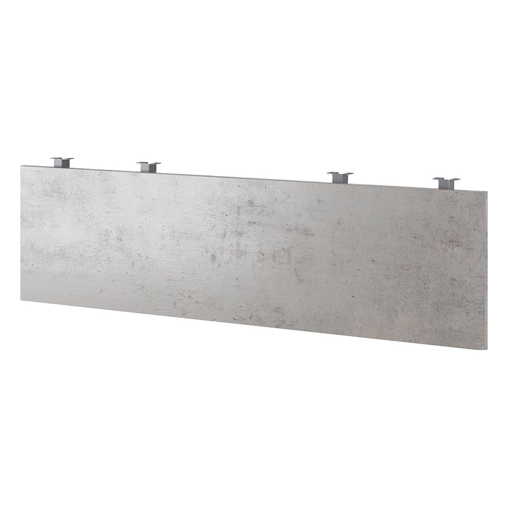 Нижний подвесной экран Kobor ЛДСП EN-160 graphite/chicago 230185