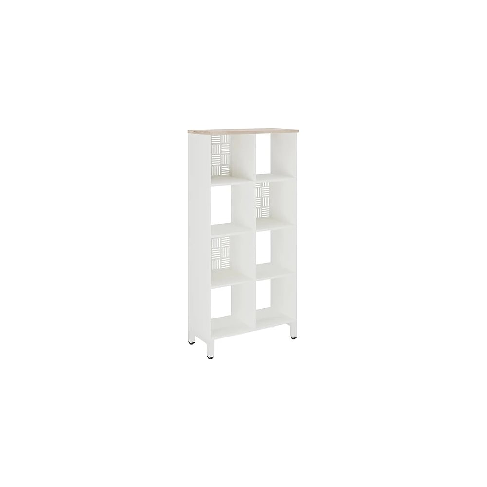 Стеллажная система Kobor SQ-4X2 white/natural 220428