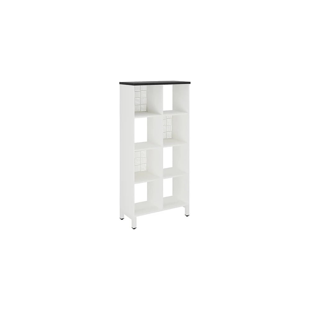 Стеллажная система Kobor SQ-4X2 white/wood 221530