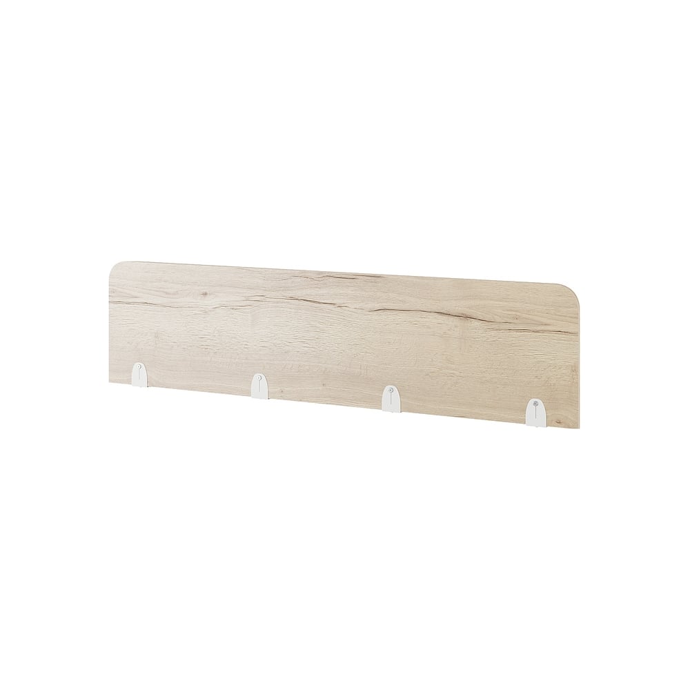 Верхний экран-перегородка Kobor ЛДСП EV-180 white/natural 230114
