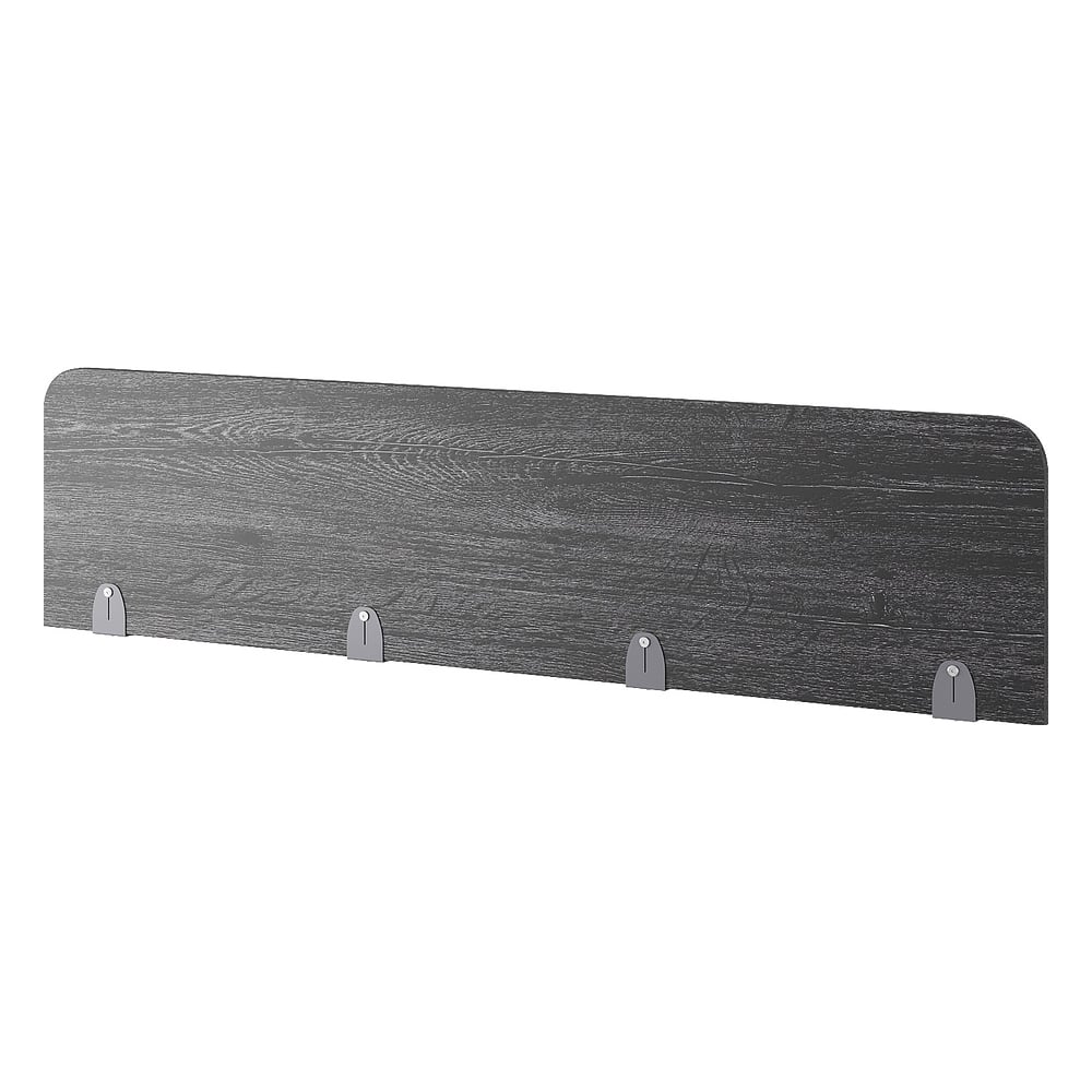 Верхний экран-перегородка Kobor ЛДСП EV-160 graphite/wood 230047