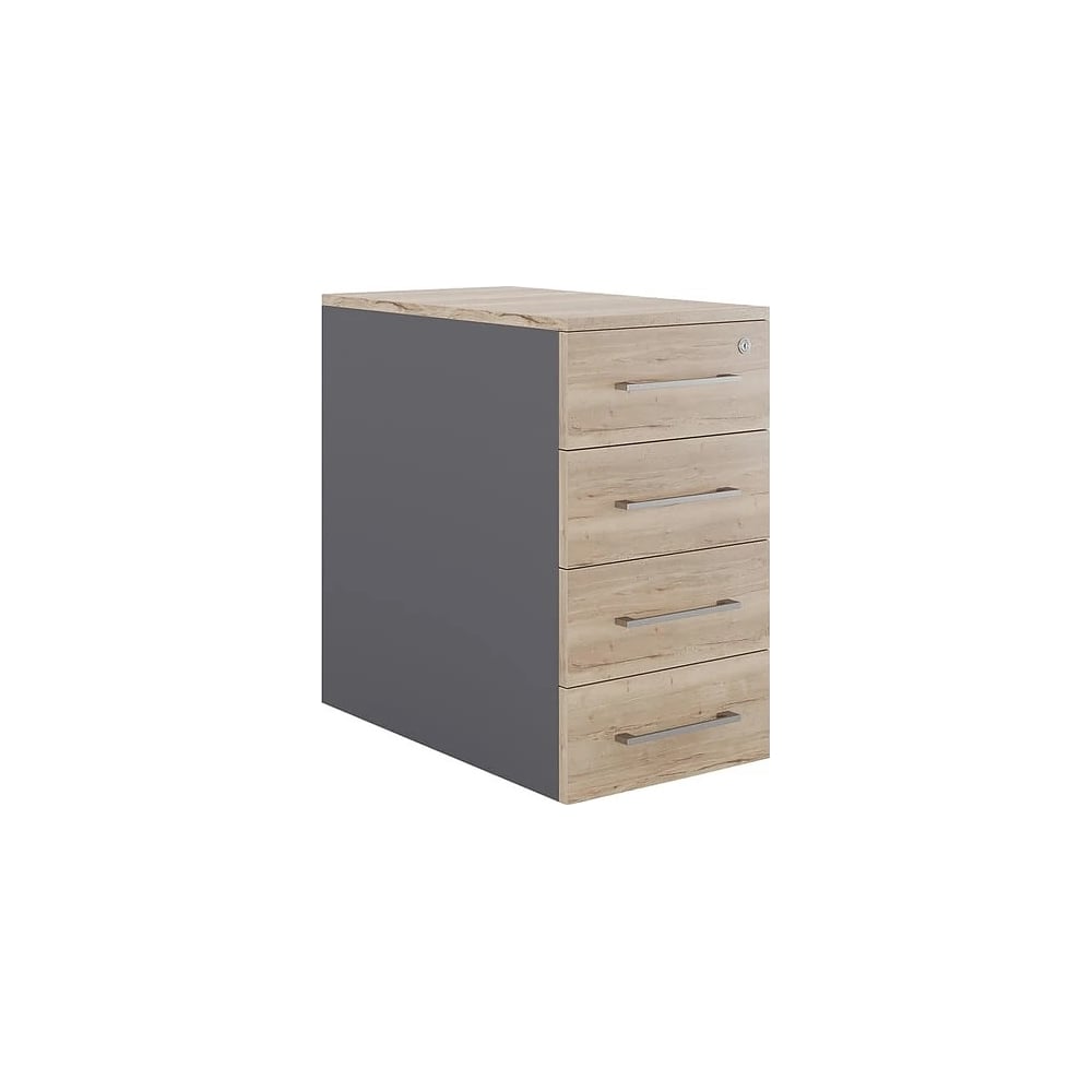 Тумба приставная Kobor TS4-40/60 graphite/natural 220607