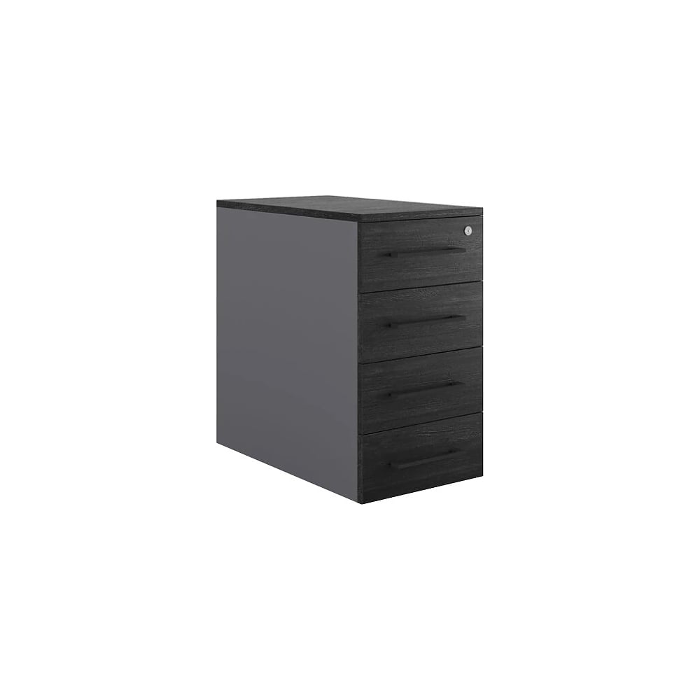 Тумба приставная Kobor TS4-40/60 graphite/wood 221670