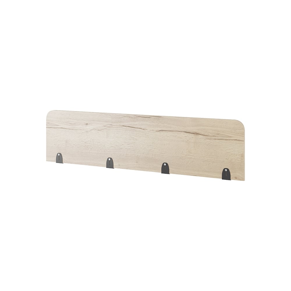 Верхний экран-перегородка Kobor ЛДСП EV-180 black/natural 230024