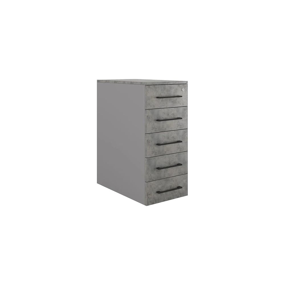 Тумба приставная Kobor TS5-40/80 aluminum/chicago 221757