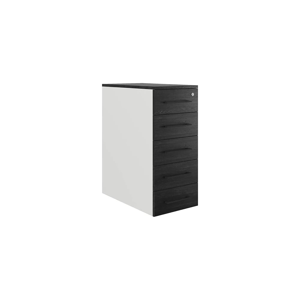 Тумба приставная Kobor TS5-40/80 white/wood 221786