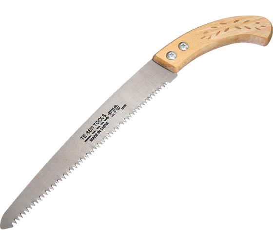 Изображение товара Садовая ножовка СИМАЛЕНД 27 см, рукоять дерево 3809581