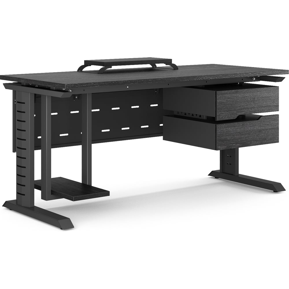 Стол компьютерный Kobor KL2-180/80 black/wood 252142