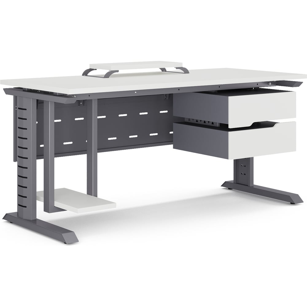 Стол компьютерный Kobor KL2-80/60 graphite/premium 252185