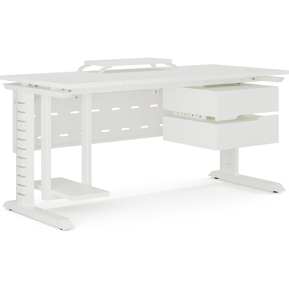 Стол компьютерный Kobor KL2-80/60 white/premium 252393