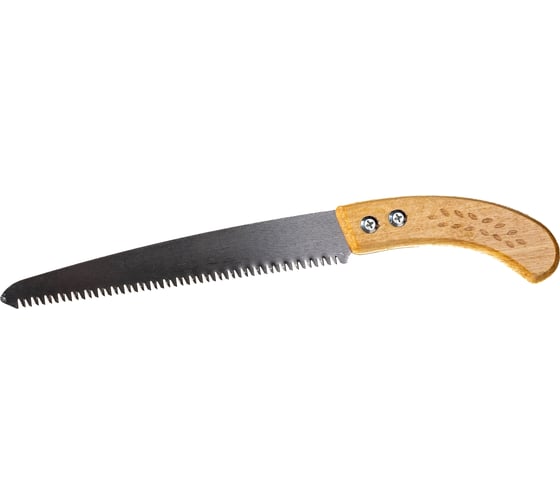 Изображение товара Садовая ножовка СИМАЛЕНД 23 см, рукоять дерево 3809580
