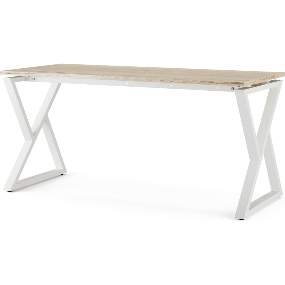 Стол компьютерный Kobor KW-180/80 white/natural 251643