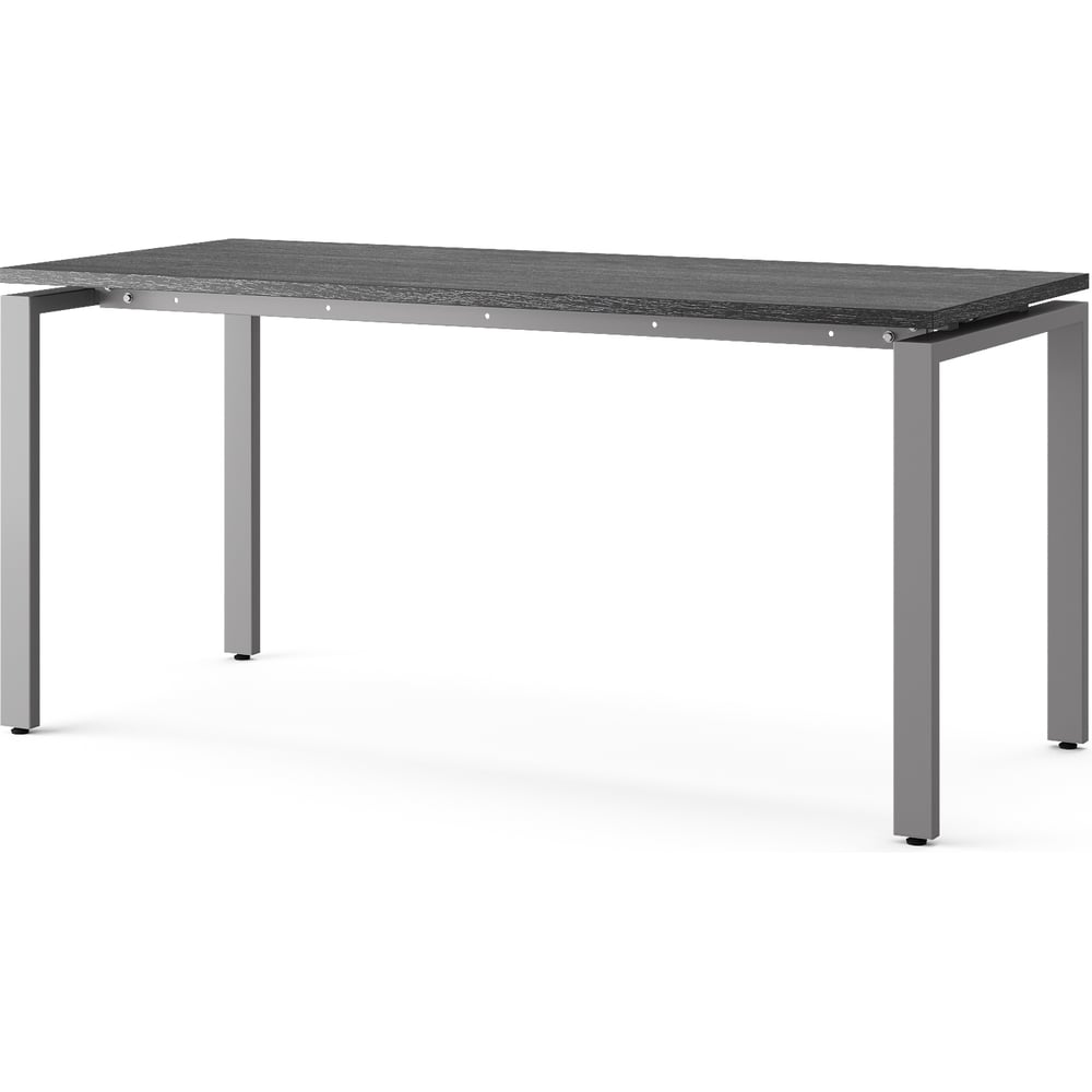 Стол компьютерный Kobor KP-80/70 aluminum/wood 250258