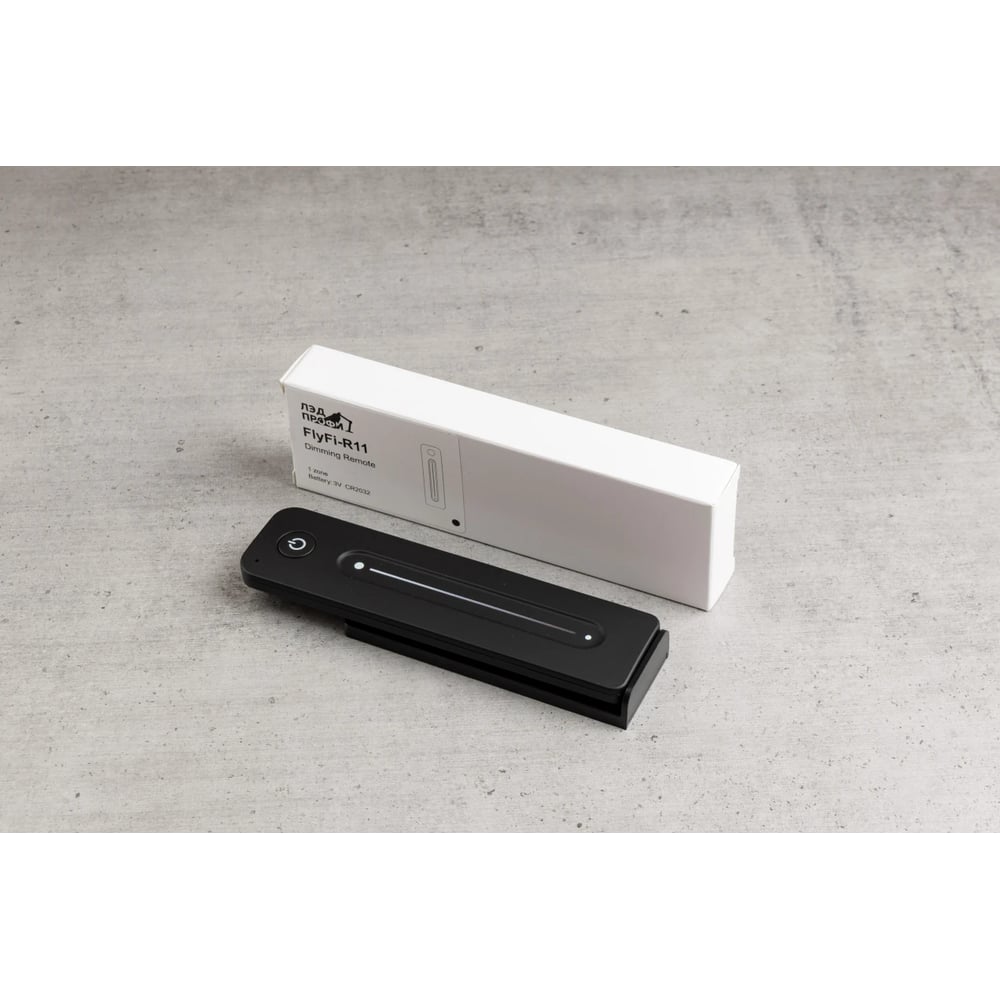Пульт ЛЭД ПРОФИ Fly-Fi R11 DIM 1 зона, RF 2.4 ГГц, IP20, пластик FF-R-R11